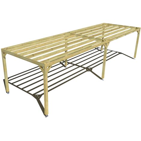 Pergola bois • 10m x 3m • indépendante • sens largeur • livraison comprise