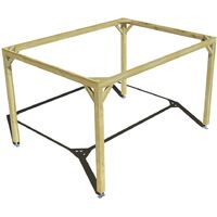 Pergola bois • 4m x 3m • indépendante • cadre simple • livraison comprise