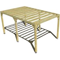 Pergola bois • 3m x 5m • indépendante • sens largeur • livraison comprise