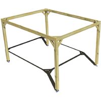 Pergola bois • 3m x 4m • indépendante • cadre simple • livraison comprise