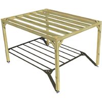 Pergola bois • 3m x 4m • indépendante • sens profondeur • livraison comprise