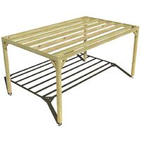 Pergola bois • 5m x 3m • indépendante • sens largeur • livraison comprise