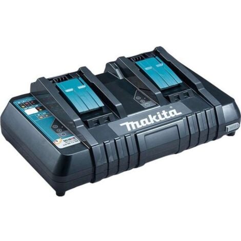 Set von 4 Batterien und Ladegerät in Box Makpac BL1830b und DC18rd Makita