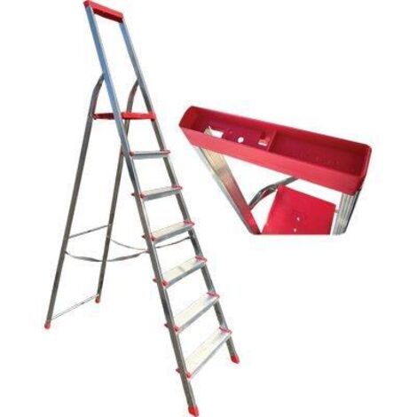 Scala Domestica In Alluminio Kasart - Leggera, Resistente E Certificata EN 131 - Foto 9