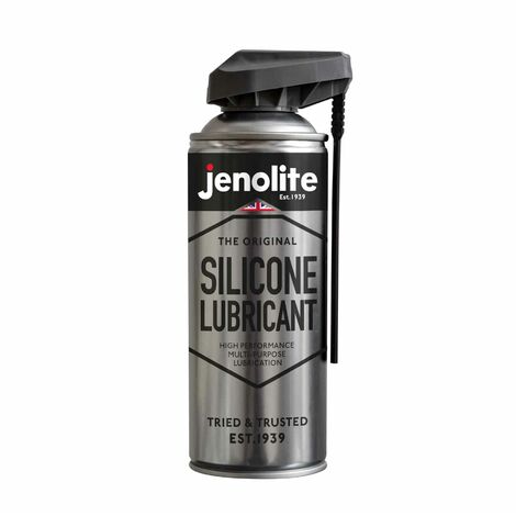 1 x 400ml Aerosol - JENOLITE Silicone Spray Lubricant - High Performance  Multi-Purpose Lubrication - Heat Resistant, Repels Dirt & Moisture,  Non-Toxic