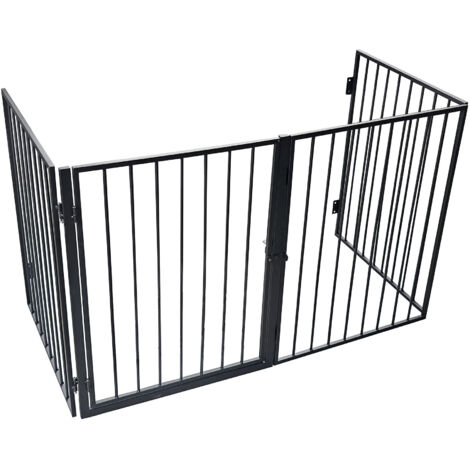 Schutzbarriere aus Metall WERKA PRO 4 Paneele 240 cm