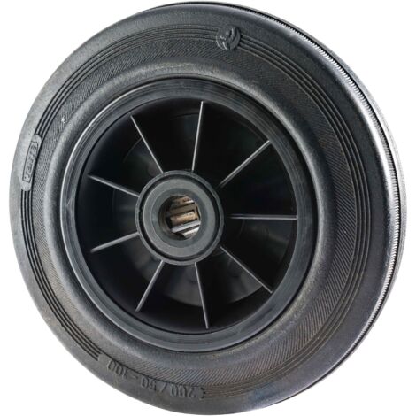 Vollrad Ø 200 x 50 mm Achse von 20 mm