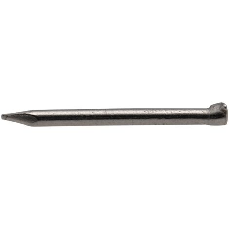 Polierte Stahlspitze Viswood mit Männerkopf  1,3x20 mm (Schachtel mit 80g)