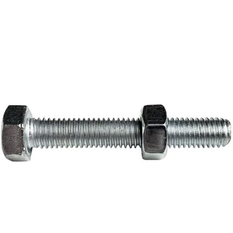 Sechskantschraube Viswood verzinkt  Ø8 x 60 mm (Packung mit 5)