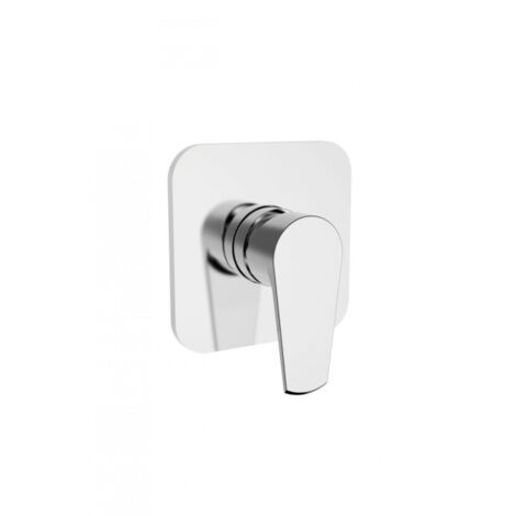 Mitigeur de douche extérieur encastré 1 via - Teorema Velvet - Standard