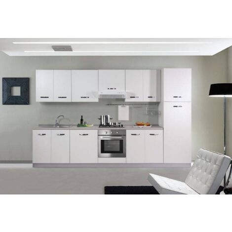 Base de cuisine 60x50x85 cm en bois blanc frêne avec une porte - Foligno