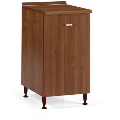 Adige base de cuisine 40x50xH85 en bois noyer antique (1/4)