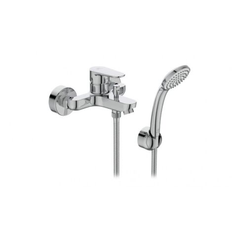 Mélangeur monocommande extérieur pour baignoire/douche en laiton chromé - Ideal Standard Cerafine (1/5)