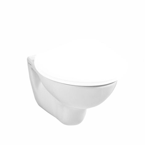 Vitra – Cuvette suspendue blanche brillante 35.5x51.5 cm – Finition haut de gamme – Design moderne pour salle de bain – Sans siège (1/5)