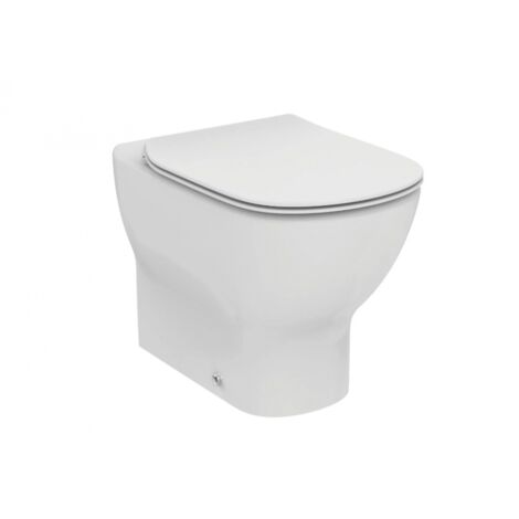 Toilette universelle au sol AcquaBlade adossée au mur - Ideal Standard Tesi (1/5)