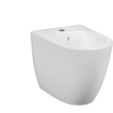 Bidet au sol en céramique blanc mat - Vitra Sento