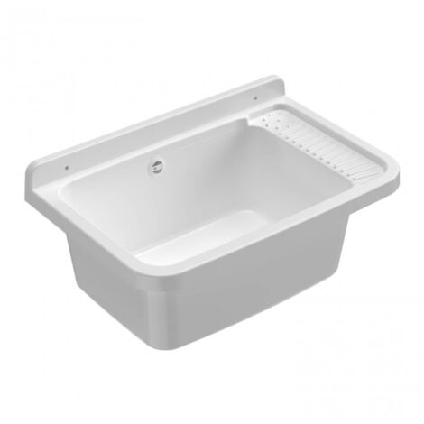 Bassins en résine blanc 60 cm - Mongardi