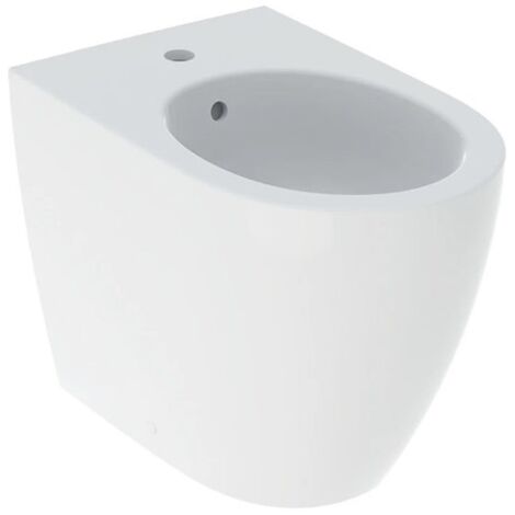 Bidet au sol filoparete 35x56 cm blanc brillant - Geberit Icon (1/4)