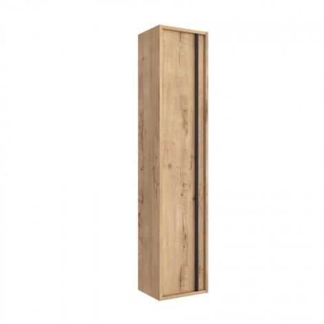Meuble de salle de bain suspendu 120 cm en bois de chêne ostippo avec vasque intégré - Astoria - 120 cm Standard