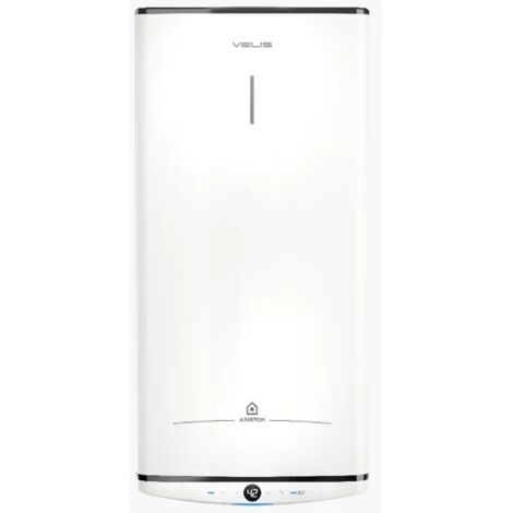 Ariston Group – Chauffe-eau électrique à accumulation 3100915 80 litres – Double réservoir pour chauffe rapide – Classe énergétique B – Dimensions 506x1066x275mm (1/5)
