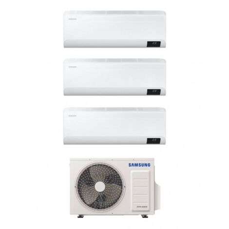 Climatiseur Trialsplit Cebu 9000 + 9000 + 9000 Btu avec gaz R32 Wifi - Samsung (1/5)