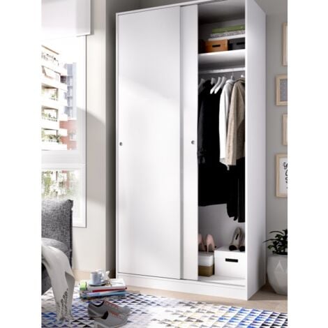 Armoire 100x204h blanc brillant - Venere