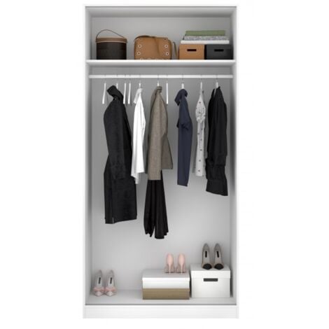 Armoire 100x204h blanc brillant - Venere