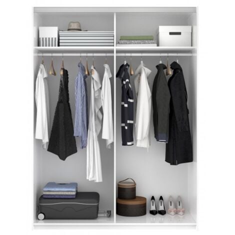 Armoire 150x204h blanc brillant - Venere