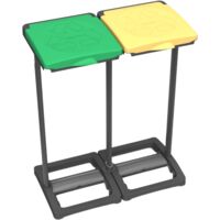 Porte-sac Bis pour la collecte sélective des déchets - Mongardi