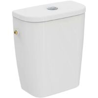 Ideal Standard Eurovit - Réservoir de chasse d’eau, remplissage latéral, blanc alpin T443201
