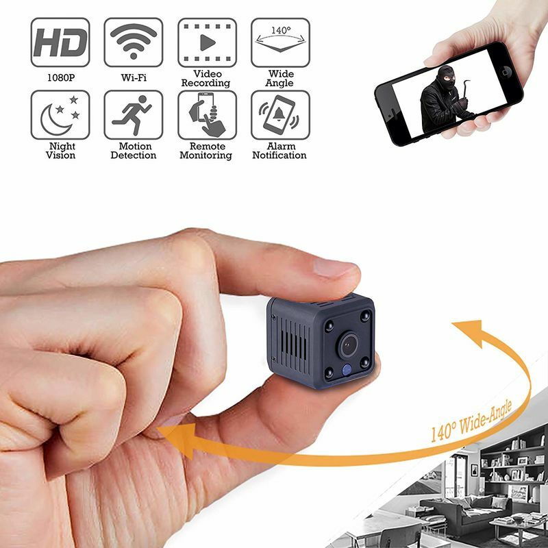 minikamera 1080p hd wifi ir night vision