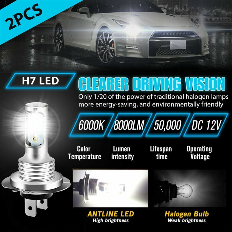 H7 LED 12-24V 20W CANBUS