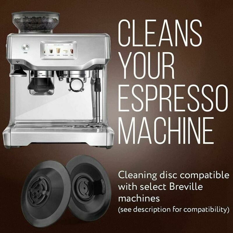 Caffenu Espresso Machine Cleaning Kit | 52 Breville Cleaning Tablets & 6 Breville Water Filter Replacement | Breville Espresso Cleaning Tablets