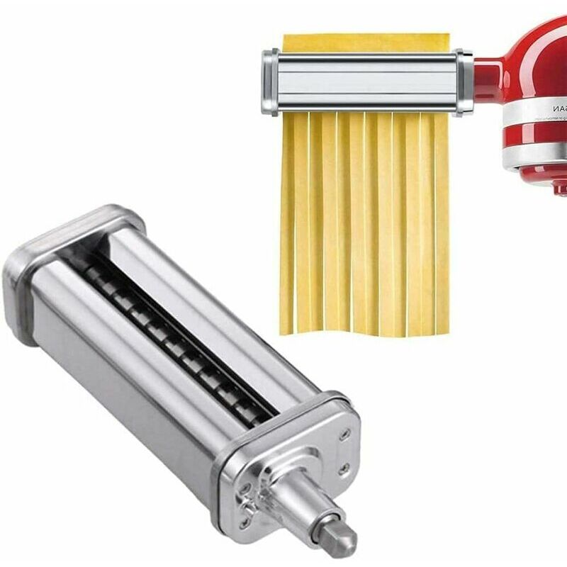 Pasta Maker Attachment for Stand Mixer, Stainless Steel Pasta Roller