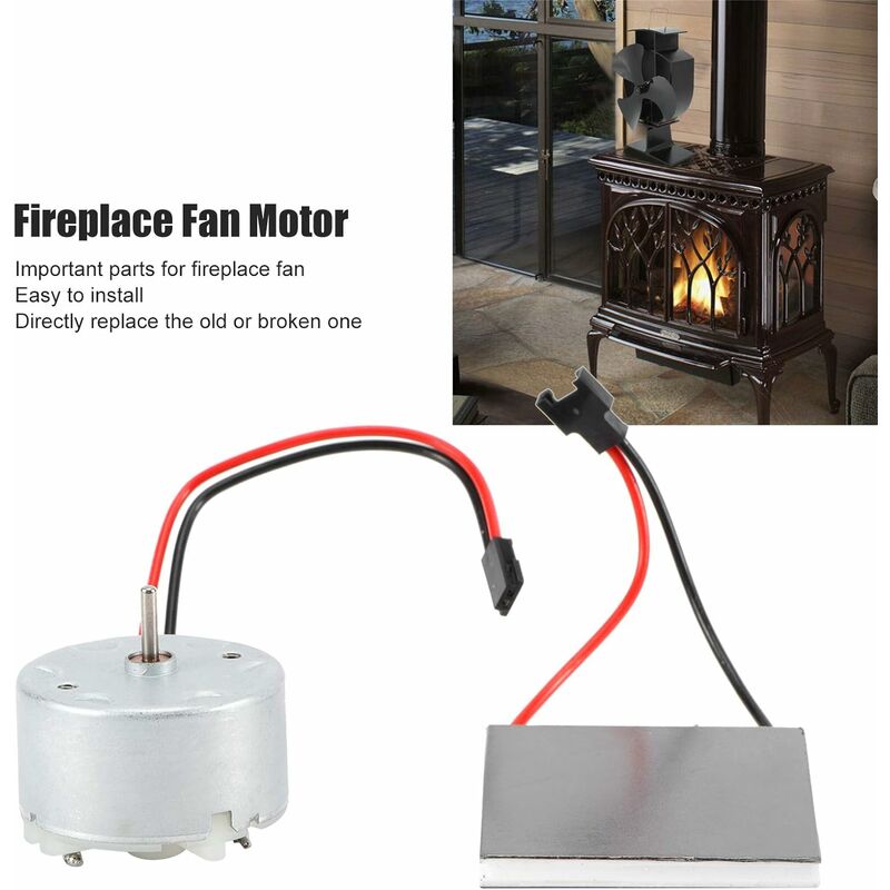 Metal chimney motor generator stove fan generator thermoelectric accessory  set stable and firm accessory for blower electric production spare parts