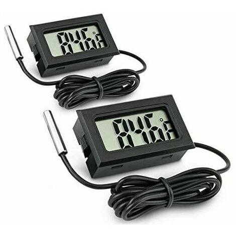 Digital LCD Aquarium / Terrarium Thermometer with Submersible