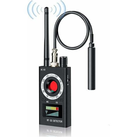 K68 Caméra Cachée Détecteur Scanner de Signal Anti Espion Portable