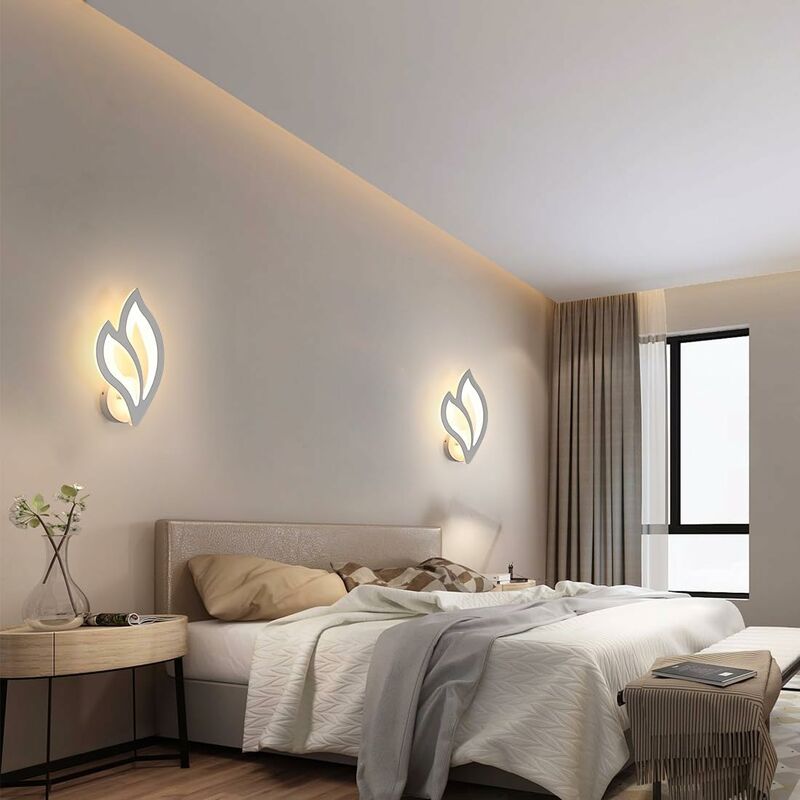 GOECO LED-Wandleuchte für Innenräume, 13W 1500LM Kreative Moderne