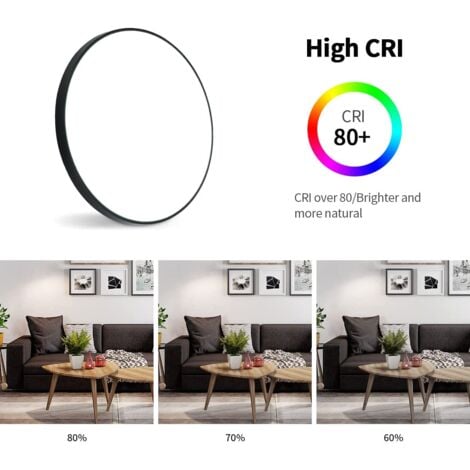 GOECO LED Deckenleuchte Rund Ø27cm Deckenleuchte Kaltweiß 6000K für Badezimmer Wasserdicht IP54 Für Bad, Schlafzimmer, Wohnzimmer, Küche