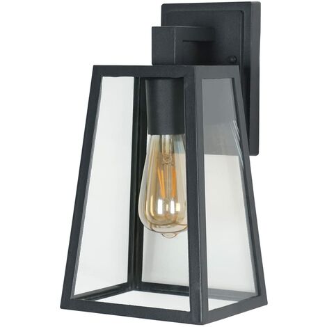 A60, Außenwandleuchte BRILLIANT Lampe enthalten) - spritzwassergeschützt Artu 1x (nicht 44 hängend für weiß-goldfarbig Normallampen 60W, IP-Schutzart: E27, geeignet