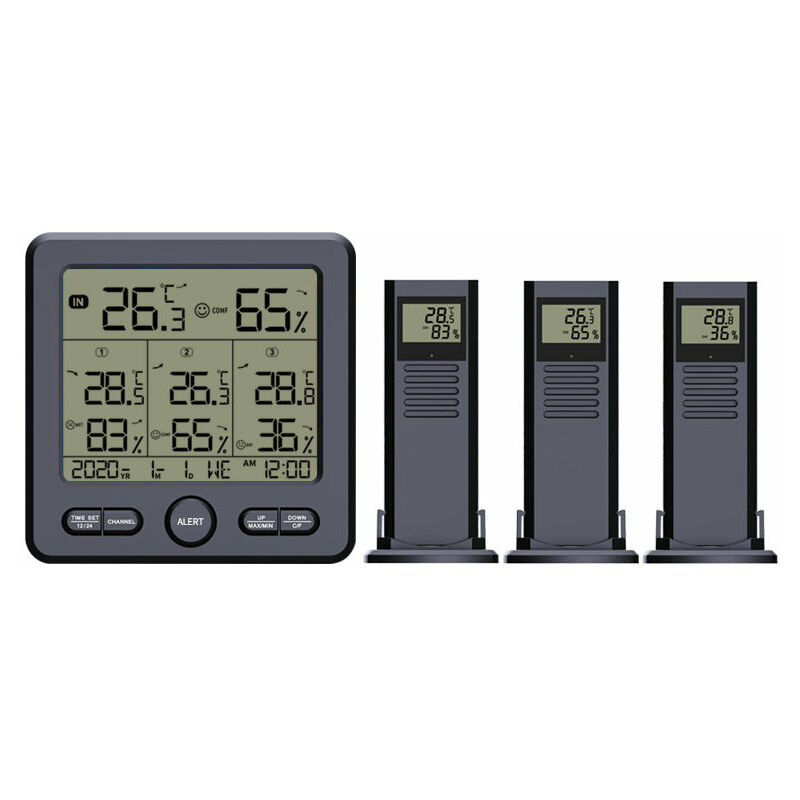 Triple J®, Hygromètre l Thermomètre digital à l'intérieur l Hygromètre à l' intérieur