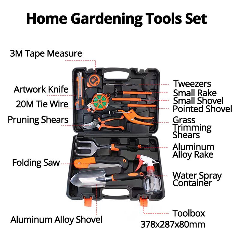 Lot d'outils de jardin - suan - en acier - multifonctions