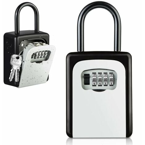 Master Lock-Boîte à clé 5406D, cadenas à 3 chiffres, stockage BLOprédire,  boîte à verrou portable