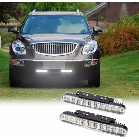 2x 30 LED 12V lampe diurne lumière de voiture DRL Daylight avec