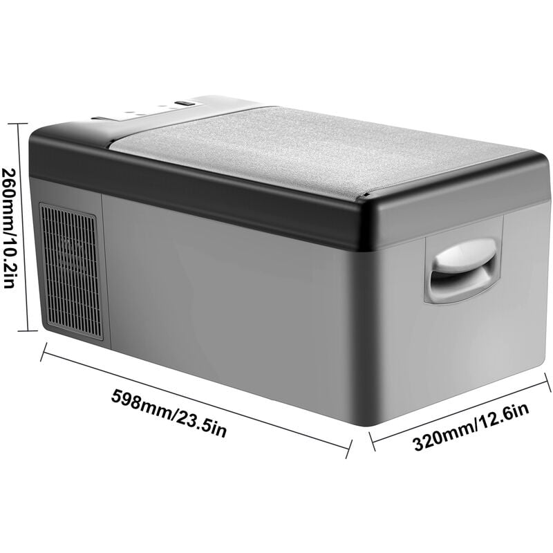 Kompressorkühlbox 10 l, 12/24 V DC bis -18 °C, jetzt zum Sonderpreis  bestellen!
