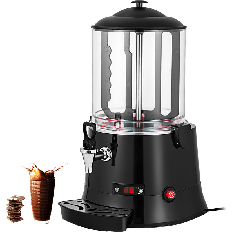10L Hot Chocolate Machine Electric Dispenser 220V 400W Chocolate melting  machine Kakaodispenser Getränkespender Heiße Schokolade Kakao Dispenser  Milchwärmer