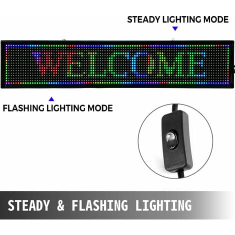 LED-Matrix-Pixel-Panel Scrollen Helle Werbung LED-Schilder