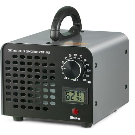 Ozongenerator 60000mg/h - Industrieller Ozonisator Mit Timer Für Räume Bis 200m²