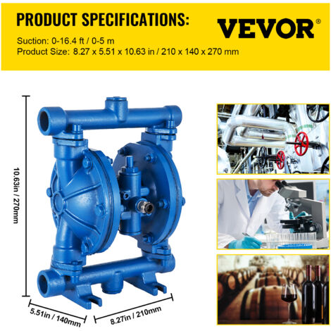 QBY3-25APP LUFTBETRIEBENE DOPPELMEMBRANPUMPE 1&quot Produktbild-Vorschau 13