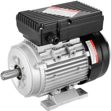 VEVOR Wechselstrommotor 0,55kW 1400 U/min 1-phasig 230V 19mm Keilwelle – Ideal Für Maschinen VEVOR Wechselstrommotor 0,55kW 1400 U/min 1-phasig 230V 19mm Keilwelle – Ideal Für Maschinen